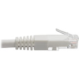 Tripp Lite N200-010-WH Cat6 Gigabit Molded (UTP) Ethernet Cable (RJ45 M/M) PoE White 10 ft. (3.05 m)