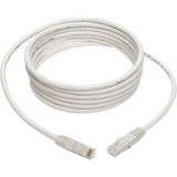 Tripp Lite N200-010-WH Cat6 Gigabit Molded (UTP) Ethernet Cable (RJ45 M/M) PoE White 10 ft. (3.05 m)