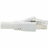 Tripp Lite N272-F06-WH Cat8 40G Snagless SSTP Ethernet Cable (RJ45 M/M), PoE, White, 6 ft. (1.8 m)