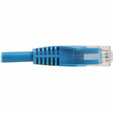 Tripp Lite N201L-02M-BL Cat6 Gigabit Snagless Molded UTP Ethernet Cable (RJ45 M/M) PoE LSZH Blue 2 m (6.6 ft.)