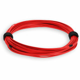 AddOn ADD-ST-ST-5M5OM3-RD 5m ST (Male) to ST (Male) Red OM3 Duplex Plenum-Rated Fiber Patch Cable