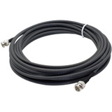 AddOn ADD-734D3-BNC-20MPVC 65.6ft BNC (Male) to BNC (Male) Black Coaxial Simplex PVC Copper Patch Cable