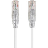 Monoprice 13550 SlimRun Cat6 28AWG UTP Ethernet Network Cable, 14ft White