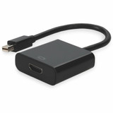 AddOn MDP2HDMIAB Mini-DisplayPort 1.1 Male to HDMI 1.3 Female Black Active Adapter For Resolution Up to 2560x1600 (WQXGA)