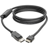 Tripp Lite P582-006-HD-V4A DisplayPort 1.4 to HDMI Active Adapter Cable (M/M), 4K 60 Hz, 4:4:4, HDR, HDCP 2.2, 6 ft. (1.8 m)