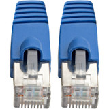 Tripp Lite N262-035-BL Cat6a Snagless Shielded STP Network Patch Cable 10G Certified, PoE, Blue RJ45 M/M 35ft 35'