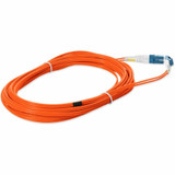 AddOn ADD-LC-LC-3M9SMF-OE 3m LC (Male) to LC (Male) Orange OS2 Duplex Fiber OFNR (Riser-Rated) Patch Cable