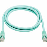 Tripp Lite N261-005-AQ 5ft Augmented Cat6 Cat6a Snagless 10G Patch Cable RJ45 M/M Aqua 5'