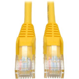 Tripp Lite N001-010-YW Cat5e 350 MHz Snagless Molded (UTP) Ethernet Cable (RJ45 M/M) PoE Yellow 10 ft. (3.05 m)