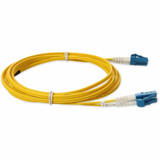 AddOn ADD-LC-LC-1M9SMFLZ 1m LC (Male) to LC (Male) Yellow OS2 Duplex Fiber LSZH-Rated Patch Cable
