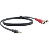 Kramer 95-0122025 3.5mm (M) to 2 RCA (M) Breakout Cable