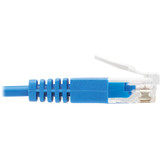 Tripp Lite N261-UR6N-BL Cat6a 10G Certified Molded Ultra-Slim UTP Ethernet Cable (RJ45 M/M), Blue, 6 in.