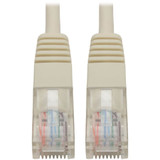 Tripp Lite N002-014-WH Cat5e 350 MHz Molded (UTP) Ethernet Cable (RJ45 M/M) PoE White 14 ft. (4.27 m)