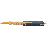 Tripp Lite N390-01M-4S-AP 40/100/400G Singlemode 9/125 OS2 Breakout Fiber Optic Cable (12F MTP/MPO-APC to 4x Duplex SN-UPC F/M), LSZH, Yellow, 1 m (3.3 ft.)