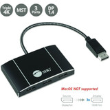 SIIG CE-DP0P11-S1 8K 1x3 DisplayPort 1.4 to DisplayPort MST Hub Splitter