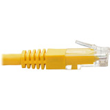 Tripp Lite N200-003-YW Cat6 Gigabit Molded (UTP) Ethernet Cable (RJ45 M/M) PoE Yellow 3 ft. (0.91 m)