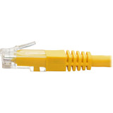 Tripp Lite N200-003-YW Cat6 Gigabit Molded (UTP) Ethernet Cable (RJ45 M/M) PoE Yellow 3 ft. (0.91 m)