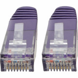 Tripp Lite N200-015-PU Cat6 Gigabit Molded (UTP) Ethernet Cable (RJ45 M/M) PoE Purple 15 ft. (4.57 m)