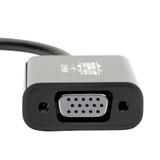 Tripp Lite P137-06N-VGAV2B Keyspan Mini DisplayPort to Active VGA Adapter Video Converter DP1.2 (M/F) Black 6-in. (15.24 cm)