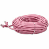 AddOn ADD-100FCAT6-PK 100ft RJ-45 (Male) to RJ-45 (Male) Straight Pink Cat6 UTP PVC Copper Patch Cable