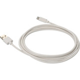 AddOn USB2LGT2MW 2.0m (6.6ft) USB 2.0 (A) Male to Lightning Male Sync and Charge White Cable