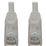 Tripp Lite N261-010-WH Cat6a 10G Snagless Molded UTP Ethernet Cable (RJ45 M/M), PoE, White, 10 ft. (3.1 m)