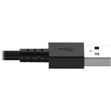 Tripp Lite M100-001-GY-MAX Heavy-Duty USB-A to Lightning Sync/Charge Cable UHMWPE and Aramid Fibers MFi Certified 1 ft. (0.31 m)