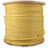 AddOn ADD-CAT6ABULK1K-YW 1000ft Non-Terminated Yellow Cat6A UTP PVC Copper Patch Cable