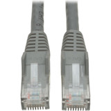 Tripp Lite N201-035-GY Cat6 Gigabit Snagless Molded (UTP) Ethernet Cable (RJ45 M/M) PoE Gray 35 ft. (10.67 m)