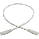 Tripp Lite N200-002-WH Cat6 Gigabit Molded (UTP) Ethernet Cable (RJ45 M/M) PoE White 2 ft. (0.61 m)