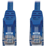 Tripp Lite N261-007-BL Cat6a 10G Snagless Molded UTP Ethernet Cable (RJ45 M/M), PoE, Blue, 7 ft. (2.1 m)