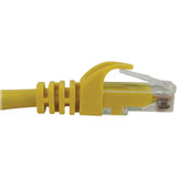 Tripp Lite N261-010-YW Cat6a 10G Snagless Molded UTP Ethernet Cable (RJ45 M/M), PoE, Yellow, 10 ft. (3.1 m)