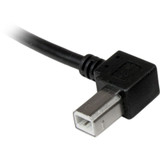 StarTech USBAB3ML 3m USB 2.0 A to Left Angle B Cable - M/M