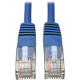 Tripp Lite N002-006-BL Cat5e 350 MHz Molded (UTP) Ethernet Cable (RJ45 M/M) PoE Blue 6 ft. (1.83 m)