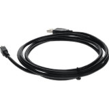 AddOn USB2MINIUSB6 6ft USB 2.0 (A) Male to Mini-USB 2.0 (B) Male Black Cable