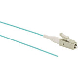 Panduit NKFPZ1BN1NNM001 NetKey 1 Fiber Patch Cord, OM4, LC to Pigtail, 1m