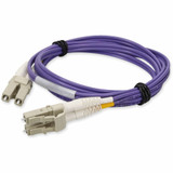 AddOn ADD-LC-LC-1M6MMF-PE-TAA Fiber Optic Duplex Patch Network Cable