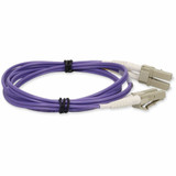 AddOn ADD-LC-LC-1M6MMF-PE-TAA Fiber Optic Duplex Patch Network Cable