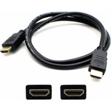 AddOn HDMI2HDMI35F 35ft HDMI 1.3 Male to HDMI 1.3 Male Black Cable For Resolution Up to 2560x1600 (WQXGA)