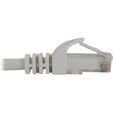 Tripp Lite N261-002-WH Cat6a 10G Snagless Molded UTP Ethernet Cable (RJ45 M/M), PoE, White, 2 ft. (0.6 m)