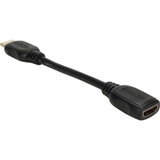 QVS HDXG-0.5F 0.5ft High Speed HDMI UltraHD 4K with Ethernet Flex Extension Cable
