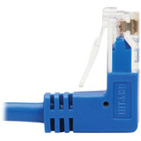 Tripp Lite N204-S05-BL-UD Up/Down-Angle Cat6 Gigabit Molded Slim UTP Ethernet Cable (RJ45 Up-Angle M to RJ45 Down-Angle M) Blue 5 ft. (1.52 m)