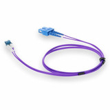 AddOn ADD-SC-LC-7M9SMF-PE 7m LC (Male) to SC (Male) Purple OS2 Duplex Fiber OFNR (Riser-Rated) Patch Cable