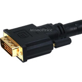 Monoprice 2688 15ft 24AWG CL2 Dual Link DVI-D Cable - Black