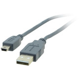 Kramer 96-02155003 C-USB/Mini5-3 Mini USB/USB Data Transfer Cable