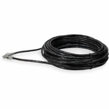 AddOn ADD-19FCAT6AS-BK 19ft RJ-45 (Male) to RJ-45 (Male) Black Cat6A Straight Shielded Twisted Pair PVC Copper Patch Cable