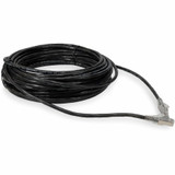 AddOn ADD-19FCAT6AS-BK 19ft RJ-45 (Male) to RJ-45 (Male) Black Cat6A Straight Shielded Twisted Pair PVC Copper Patch Cable