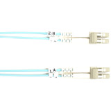 Black Box FO10G-002M-LCLC Fiber Optic Duplex Patch Network Cable