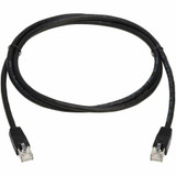 Tripp Lite N272-F05-BK Cat8 40G Snagless SSTP Ethernet Cable (RJ45 M/M), PoE, Black, 5 ft. (1.5 m)