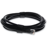 AddOn ADD-2FCAT5E-BK 2ft RJ-45 (Male) to RJ-45 (Male) Straight Black Cat5e UTP PVC Copper Patch Cable